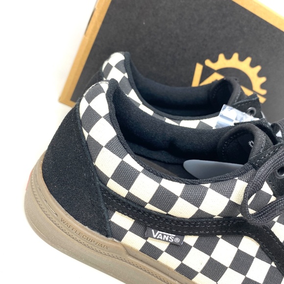 VANS Old Skool BMX Check Low Top Men’s Suede Canvas Sneakers Size VN0005UZ39L - Picture 6 of 12